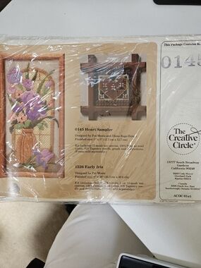 Heart Sampler Tapestry Kit 0145